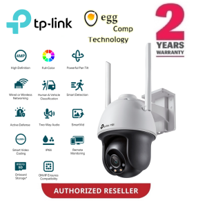 TP-Link C540-W 4MP AI CCTV Outdoor Full-Color Pan Tilt IP Network Camera Wireless VIGI C540-W