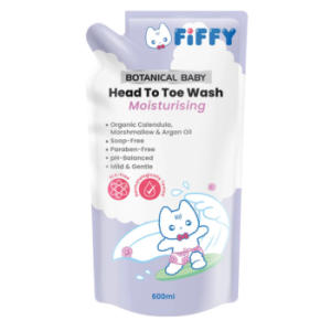 FIFFY MOISTURIZING BOTANICAL BABY HEAD TO TOE WASH