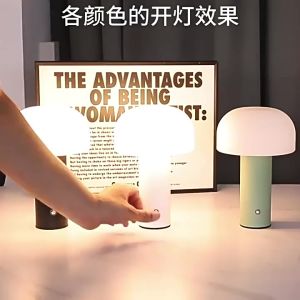 Nordic Ins Mushroom Night Light USB Charging Touch Control 3 Colors LampFast shipping