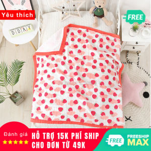 Khăn Xô Tắm 6 Lớp Sợi Tre Cho Bé Đa Năng Có Thể Làm Khăn Tắm Chăn Đắp Drap Giường Làm Mềm Kích Thước 110 x 110cm