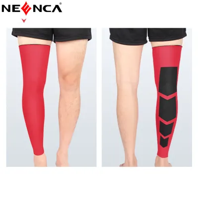 NEENCA Single Pack Compression Long Full Leg Knee Brace Compression Knee Sleeves Support Relieve Pain From AclPcl Meniscus Tear Arthritis Tendinitis Men and Women