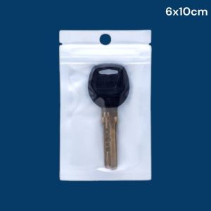 Plastik Ziplock Bag Half White Zipper Self Seal Bag for Storage Beg Simpanan 自封袋