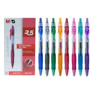 M&G R3/R5 0.5mm Retractable Gel Pen | Ideal for Precise Quick-Dry Writing Perfect for Students & Professionals