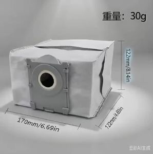 Replacement Dust Bag Compatible With ECOVACS X8 Pro Omni / T50 Pro Omni / T80 Pro Robot Vacuum Cleaner Spare Parts