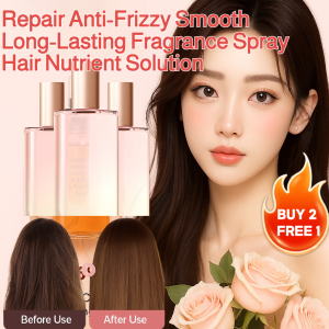 💖1 Spray Repair Anti-Frizzy Smooth Long-Lasting Fragrance Spray Hair Nutrient Solution Anti-Frizz Frizz Repair Honey Moisturizing Smooth No Wash修护香氛喷雾