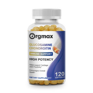 Orgmax Glucosamine Chondroitin Capsules for Lubricate and Cushion Joints Joint Pain Relief Support Cartilage  Joint Flexibility 软骨素