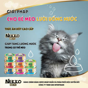 pate Nekko Gold dạng loncao cấp khiến mèo say mê - T3 PETS SHOP
