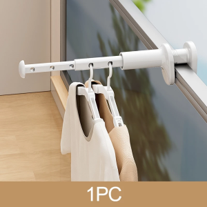 4pcs Travel Drying Rack Portable Indoor Folding Hanger Rack No Punching and Retractable Drying Tools
