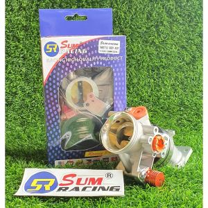 THROTTLE BODY (TB) DOUBLE INJECTOR  SIZE 38MM & 40MM YAMAHA MX KING / R15V2 / NVA ( OVAL BLADE ) SUM RACING