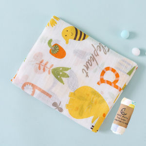 EZYLITTLES Baby Swaddle Blanket Soft Breathable Cotton Muslin Newborn Infant Sleep Wrap Bedung Bedding Nursery Comfort Lightweight Stretchy Secure Easy Machine Washable Quick Dry Versatile Receiving Gender Neutral Gift Hypoallergenic Travel Packs Cozy