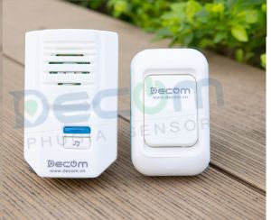 Chuông cửa không dây chống nước  ngoài trời Decom