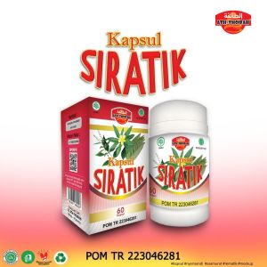 Kapsul Siratik 60 Kapsul Usir Nyeri Sendi Asam Urat Rematik dari Ath Thoifah