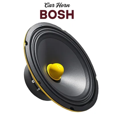 BOSH แม่เหล็ก145x20 ลำโพงกลางรถยนต์ 8 นิ้ว สีดำแดง กำลังสูงสุด500W(เกรดPremium)