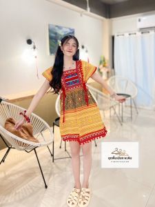 ชุดเด็กดอย เดรสสั้นน่ารักๆ