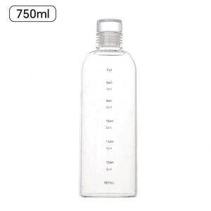 LVYIMAO 750ML straw cup transparent water cup large capacity water cup sports water cup color straw water cup