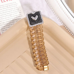 【Free Shipping】ที่มวยผมยางรัดผมเด็กผู้หญิงแสนหวานเชือกแหวนมัดผมสายโทรศัพท์สายรุ้งเกาหลีสำหรับเด็ก