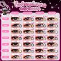 บิ๊กอายส์คอนแทคเลนส์ค่าสายตาสั้น -50ถึง1000 คละลายฮิตรุ่นขายดี แจ้งแนวที่ชอบได้ค่ะ. 
