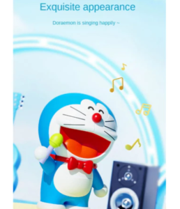 Doraemon Wireless Bluetooth Speaker Portable Rechargeable Long Battery Life High Quality 9D Sound