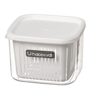 ✨ Portable Fresh-Keeping Container/Fresh-Keeping Box/Storage Box/Food Box/Storage Box Airtight Fresh-Keeping/Quick Drainage/Safe Odorless Smart Sensor With Lid&Lock Small Condiments Portable