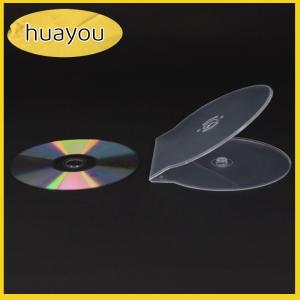 huayou 1 3pcs nhựa trong suốt duy nhất mảnh vòng đĩa trường hợp CD trường hợp dày CD DVD đĩa hộp đĩa trường hợp lưu trữ hộp