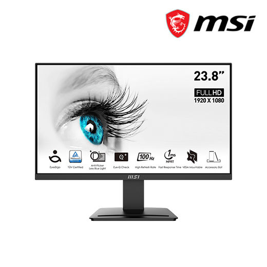 MSI PRO MP2412 Business Productivity Monitor - 23.8 inch