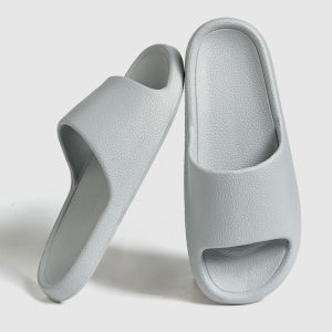 2026 New WomenS Bathroom Non-Slip Wear-Resistant Eva Thick-Soled Home Slippers MenS Outdoor Beach Slippers