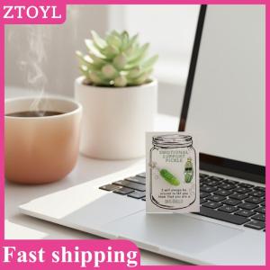 ZTOYL💝 Keychain Emotional Pickle Resin Cucumber Pendant Unique Mini Charm Suitable for Car Keys Party Gift