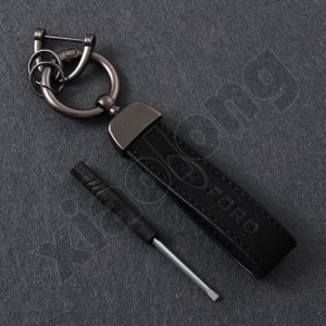 High quality Suede for ford keychain leather car motorcycle Fashion Men Women Creative Alloy Metal Keyring Gift Everest Ranger Fiesta Escape Explorer Expedition Focus Escort Ecosport Mustang E150 Lynx Expedition EL Explorer Sport Raptor F150