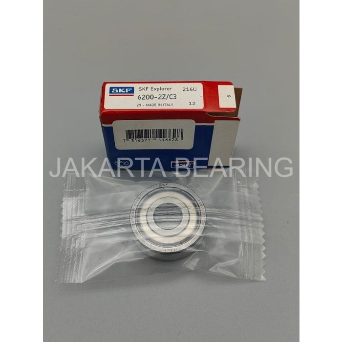 Ball Bearing SKF 6200 2z C3 ORIGINAL | Lazada Indonesia