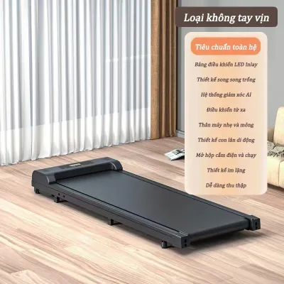Máy chạy bộ tại nhàMáy chạy bộ gập gọnGiảm chấn chống ồnTốc độ tối đa 16km/hĐi bộ và chạy được