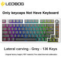 AULA LEOBOG 81 Key Customization Customized Keyboard PBT Keycaps Available in Multiple Colors Suitable for Gaming Mechanical Keyboard. 