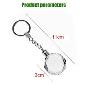 Bersinar LED Gantungan Kunci Motor Key Chain Kristal Key Chain Lampu Logo Honda/Yamaha/Suzuki/Kawasaki