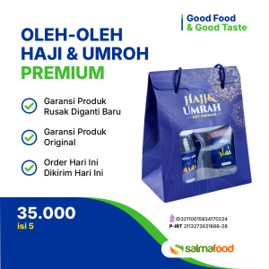 Paket Oleh Oleh Haji dan Umroh Premium Hampers Sauvenir Haji Dan Umroh Terbaik Dari Salmafood