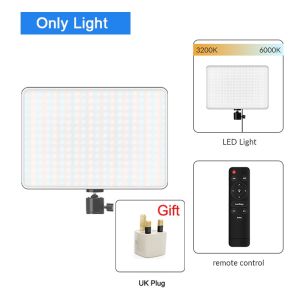 3000k-6000k Video Lighting Photographic Equipment Camera Studio Led Video Light With Adjustable Tripod Stand For tiktok