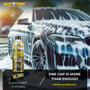 AUTOTRIZ Bling Rich Foam Car Shampoo (483ML) – High Gloss Car Wash | UV Protection | Safe for All Paints
