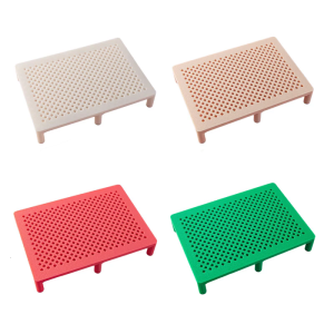 Polymer Clay Making Tool Hole Positioning Rack With Sturdy Base Light Assistance for Professional Craft Results