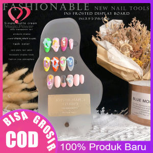 Nail Display Nail Art Standing Display Kuku Bahan Akrilik