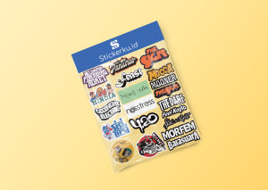 Sticker Pack Band Lokal Indie Musik Vol 1