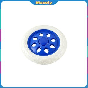 Masely EVA Shopping Trolley Replacement Wheels Silent Bearing Shopping Cart Casters 8mm Shaft 1Pc