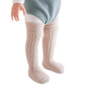Long Tube Socks Over the Knee Socks with Thick Lining for Cold Weather Infant 0-3Year Fashionable Winter Warmth Hosiery