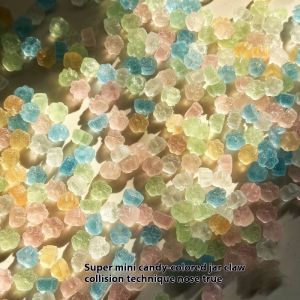 ของเล่นฟรอสติ้งบีบมือรูปอุ้งเท้าของแมวขนาดเล็กมีสีผสมสีลูกกวาดน่ารักคลายเครียดหลากสี Relief คลายเครียด