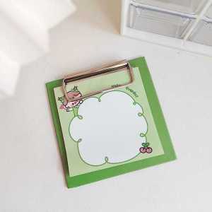 Harga Grosir - Aesthetic Clipboard Sticky Notes / Catatan Klip Papan Kreatif