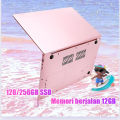 AST laptop baru pink Intel N5095 15.6 inch Ram 20G+512GB SSD IPS win11+office+bouns. 