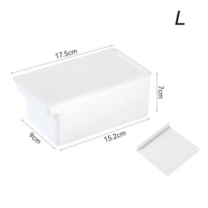 Square Butter Box with Cover Cutter Slicer Cheese Fresh-keeping Box Butter Refrigerator Storage Box Kitchen Tool Butter Dish With Cover Fresh-keeping Box Cutter Slicer Countertop For Refrigerator Storage Home