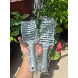 Lược chải đầu gỡ rối tóc Massage da đầu hình bán nguyệt giúp chải phồng tóc hỗ trợ tạo kiểu tóc