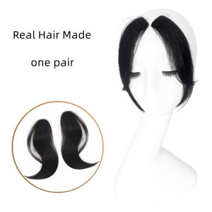 TSE Bangs Wig Hand-woven mid-point real hair wig piece side face fringe wig patch invisible French style