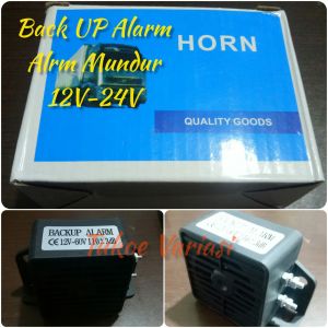 Back Up Alarm Mobil 1 Suara 12V-24V Suara Versi Lambat