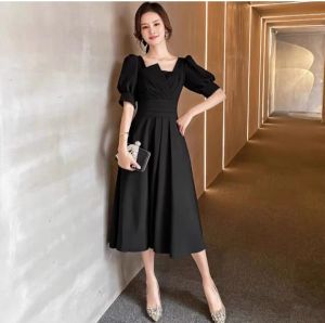 { THABITHA } MC / drees avila pdk / dress korea style remaja / dress / dress cantik kekinian / dress korean style / baju wanita model baru / baju kondangan terbaru / { free ongkir + cod }