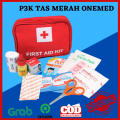 COD - P3K Tas Merah / Kotak P3K Lengkap Dengan Isi / P3K Onemed First Aid / Paket Tas P3K Lengkap dengan Isinya 13in1 Portable Outdoor First Aid Kit 13 in 1 Emergency Kits Alat Pertolongan Pertama Untuk Darurat Praktis Mudah Dibawa. 