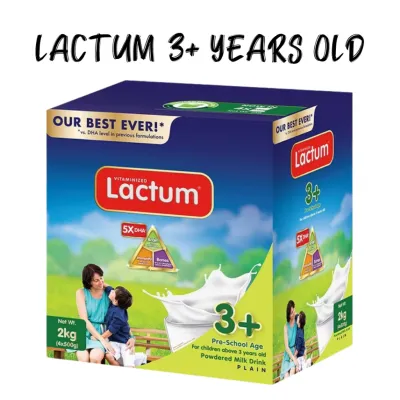 .. LACTUM 3+ YEARS OLD 350G 700G 1.15KG 2KG 2.3KG 3.2KG 4KG .